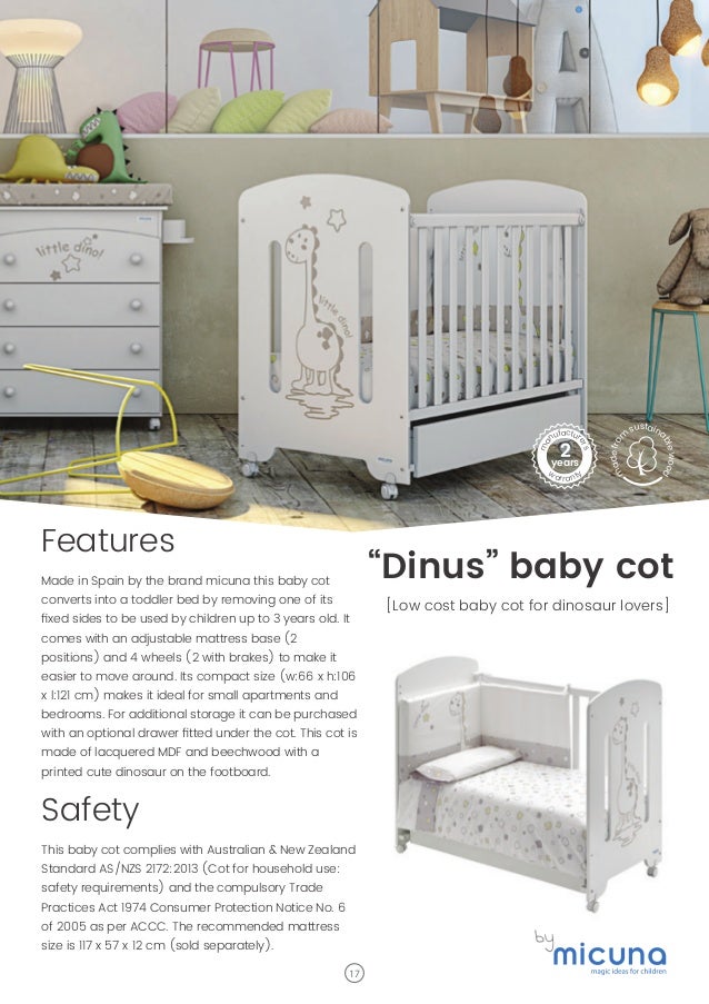 recommended baby cot