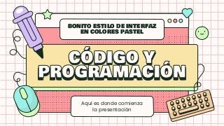 Cute Pastel Interface Style for Coding & Programming Learning Center by ...