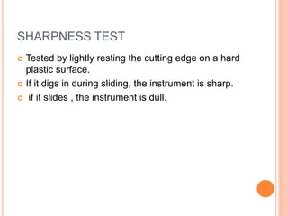 Cuting instrument applications in conservative dentistry | PPTX