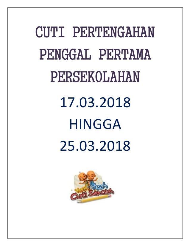 Cuti Sempena Sambutan Tahun Baru Cina