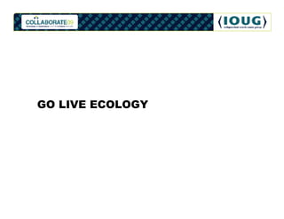 GO LIVE ECOLOGY
 