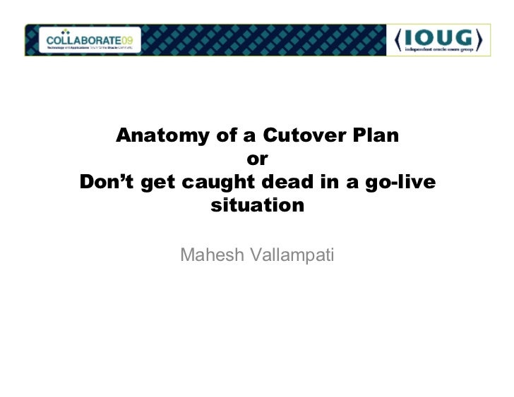 cutover plan v2 production ramp up plan template