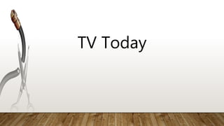 Amazon TV – Apple TV – Roku
Chromecast - PlayStation (PS)
XBox – Smart TV
Some of the
Subscription Services
that may be av...
