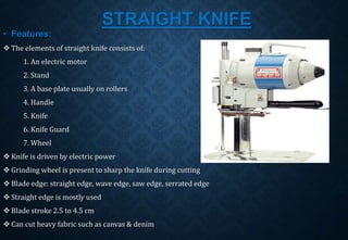 Cutting Machine of Garments Sector | PPTX