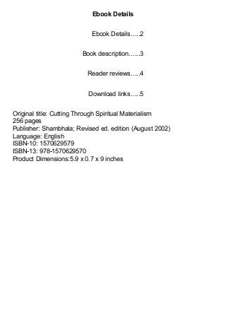 chogyam trungpa pdf free download