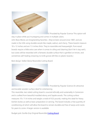 Cutting board converted | PDF