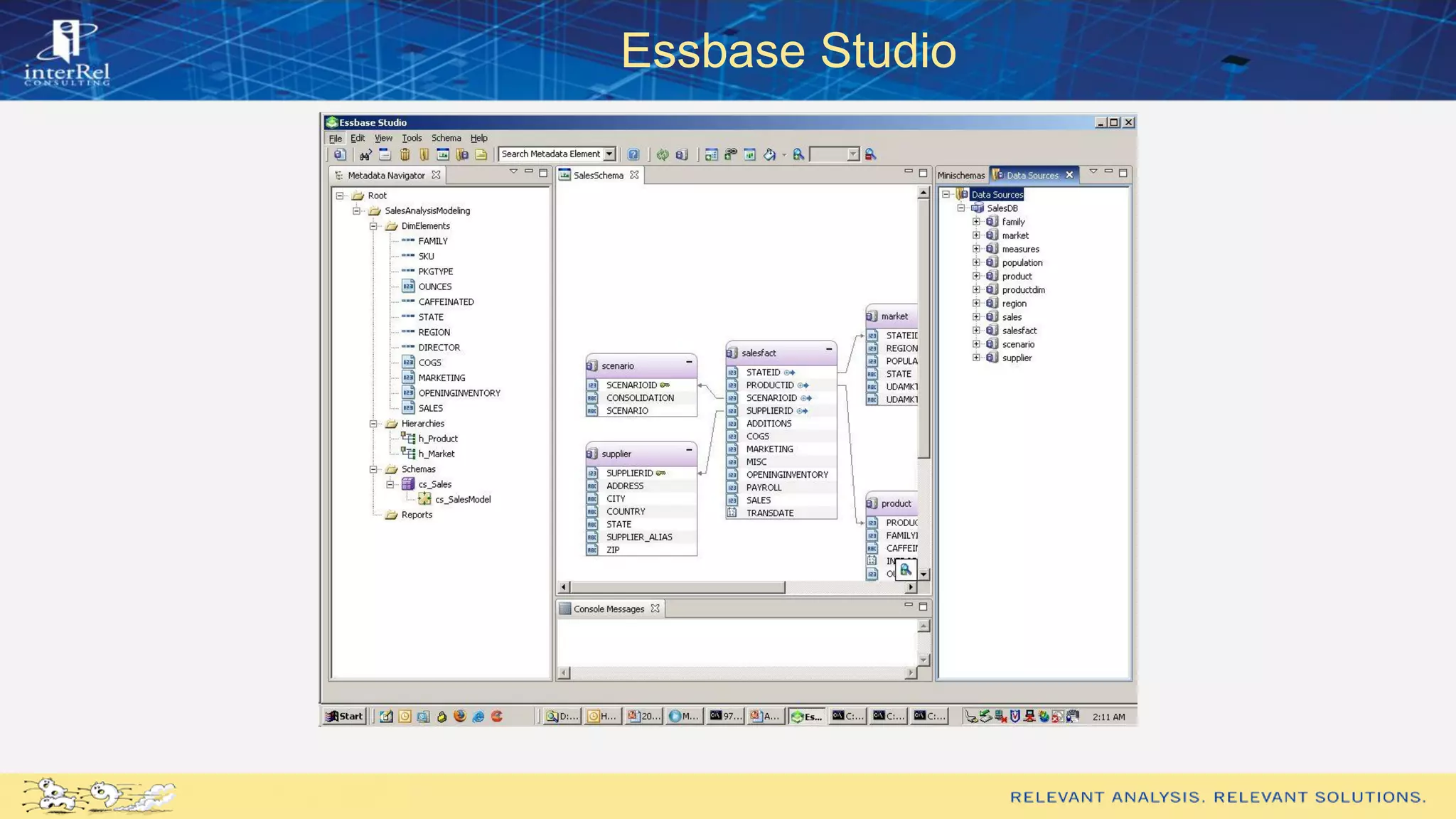 Essbase Studio
 