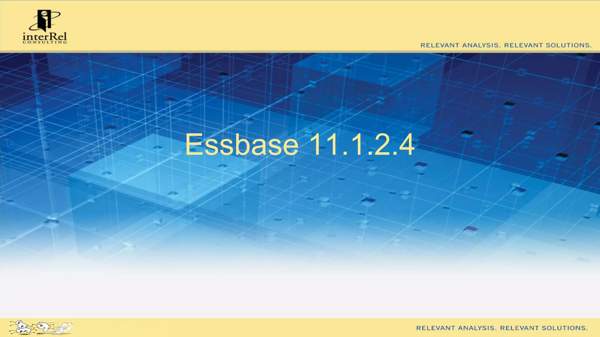 Essbase 11.1.2.4
 