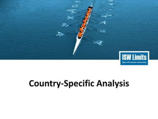 Country-Specific Analysis

 