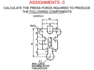 Press tool Design cutting force calculation FORCE.ppt
