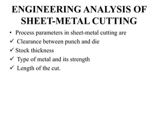 Cutting operations | PPTX