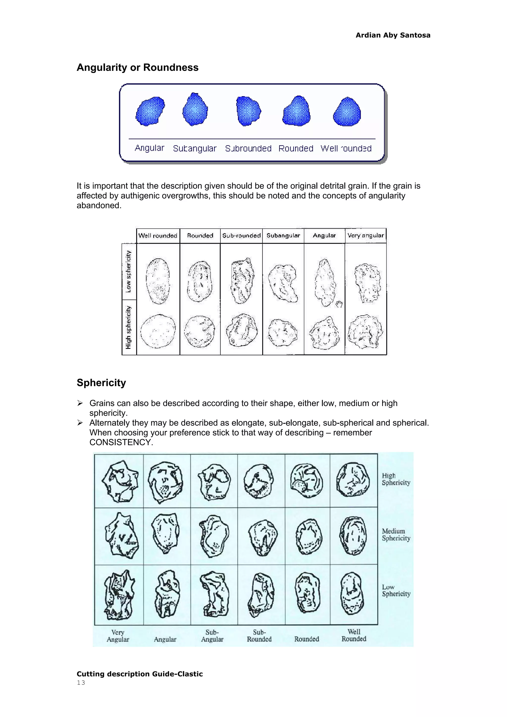 Cuttings descriptions-clastic | PDF