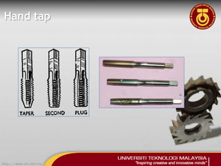 Cutting screw threads | PPTX