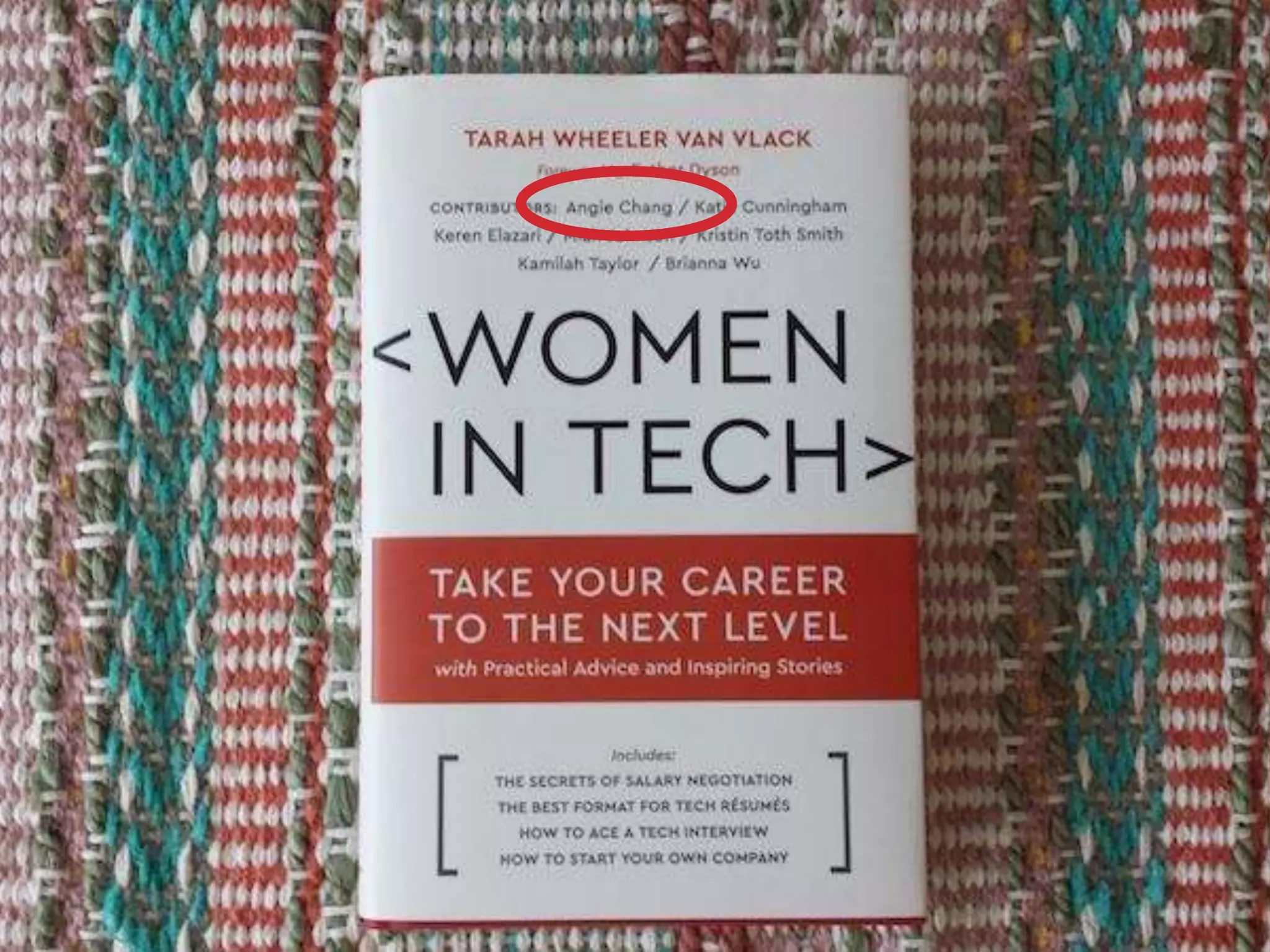 Featured in: Women in Tech book
 