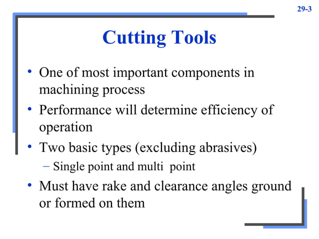 Cutting tools | PPT