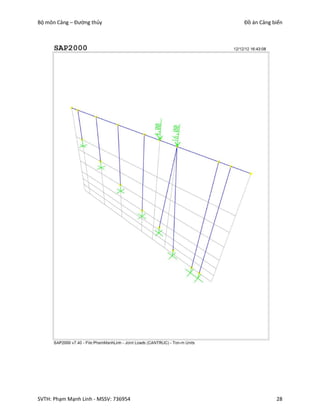 Bộ môn Cảng – Đường thủy              Đồ án Cảng biển




SVTH: Phạm Mạnh Linh - MSSV: 736954               28
 