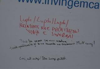 Cuvinte care vindeca Parcul Herastrau, 25-27 septembrie 2009 