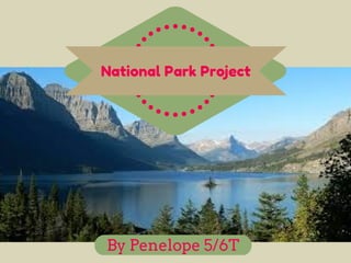 National Park Project

By Penelope 5/6T

 