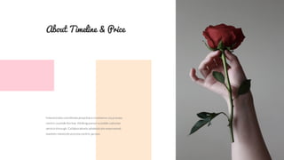 About Timeline & Price
Interactively coordinate proactive e-commerce via process-
centric outside the box thinking pursue scalable customer
service through. Collaboratively administrate empowered
markets networks process centric pursue.
 