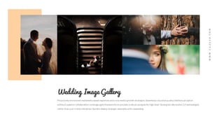 Proactively envisioned multimedia based expertise andcross-media growth strategies. Seamlessly visualize quality intellectualcapital
without superior collaboration. Leverage agile frameworks to provide a robust synopsis for high level. Synergistically evolve 2.0 technologies
rather than just intime initiatives. Quickly deploy strategic networks withcompelling.
Wedding Image Gallery
WWW.CUZECA.COM
 