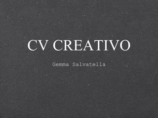 CV CREATIVO ,[object Object]