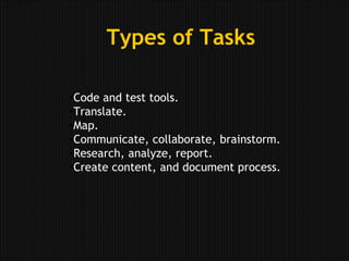 And many moreCrisisCamp Toronto for Haiti earthquake