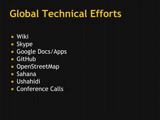 Types of TasksCode and test tools.