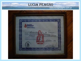 Lucia peagnowww.luciapeagno.com.ar