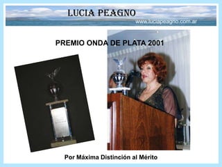 Lucia peagnowww.luciapeagno.com.ar