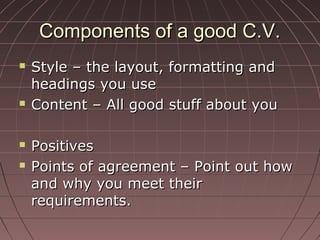 Cv | PPT