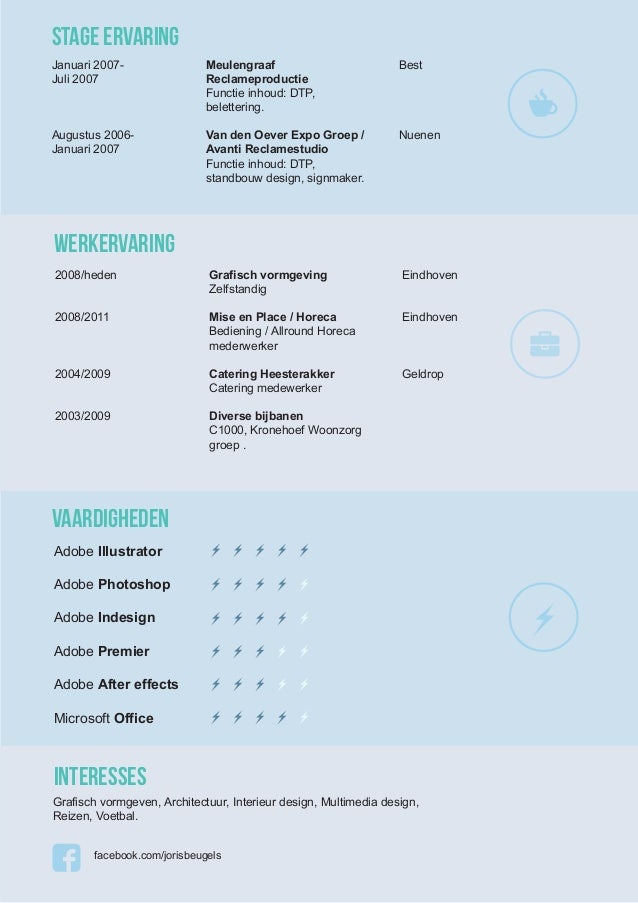cv joris beugels communicatie multimedia design
