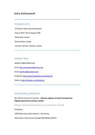 Cv | PDF