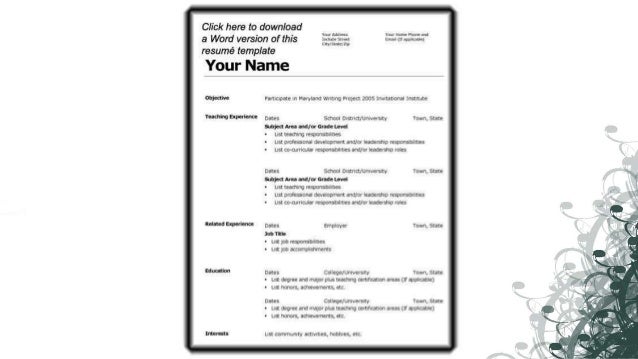 top resume websites