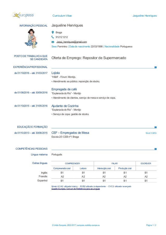 cv exemplo cv exemplo