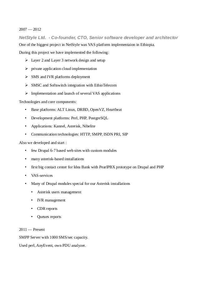 Postgresql developer resumes Postgresql developer resumes