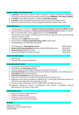 Resume Mechanical Engineer - Resume Mechanical Engineer 2 320 