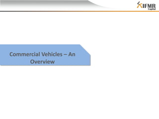 Commercial Vehicles – An
Overview

 