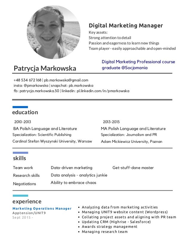 skills experience