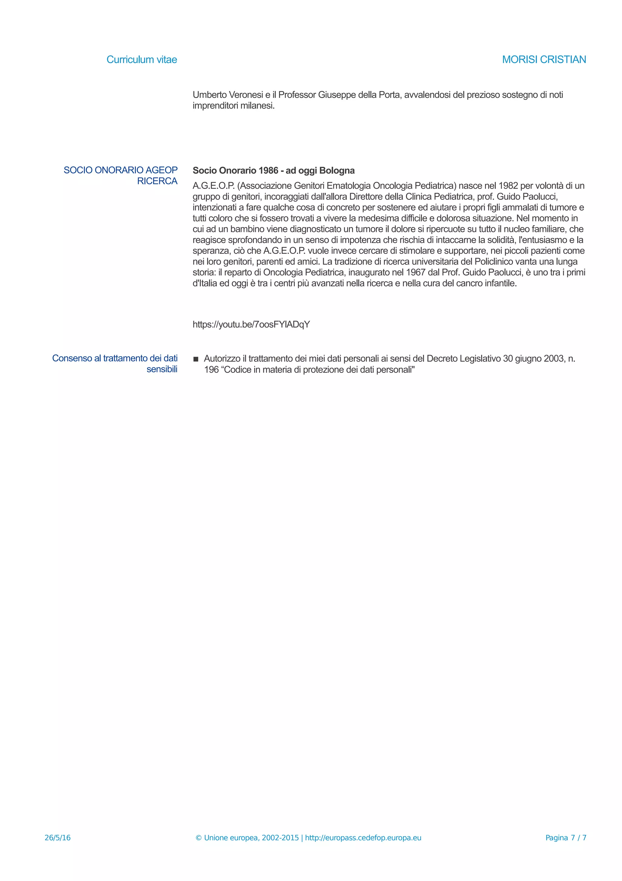 Cv europass-it- | PDF