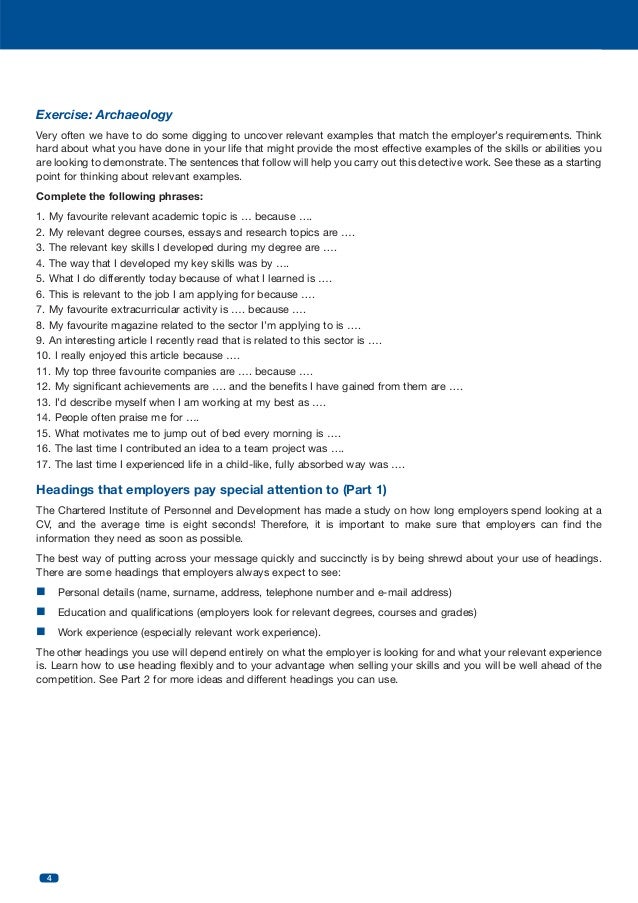 get cv and cover letter advice archaeology cover letter