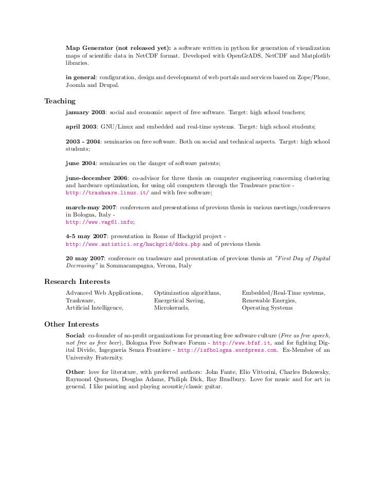 cv resume