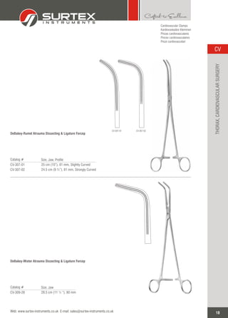 CARDIOVASCULAR INSTRUMENTS CATALOGUE | PDF