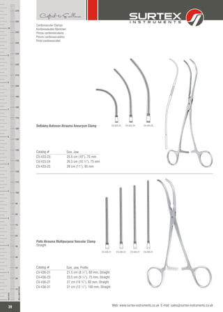 CARDIOVASCULAR INSTRUMENTS CATALOGUE | PDF