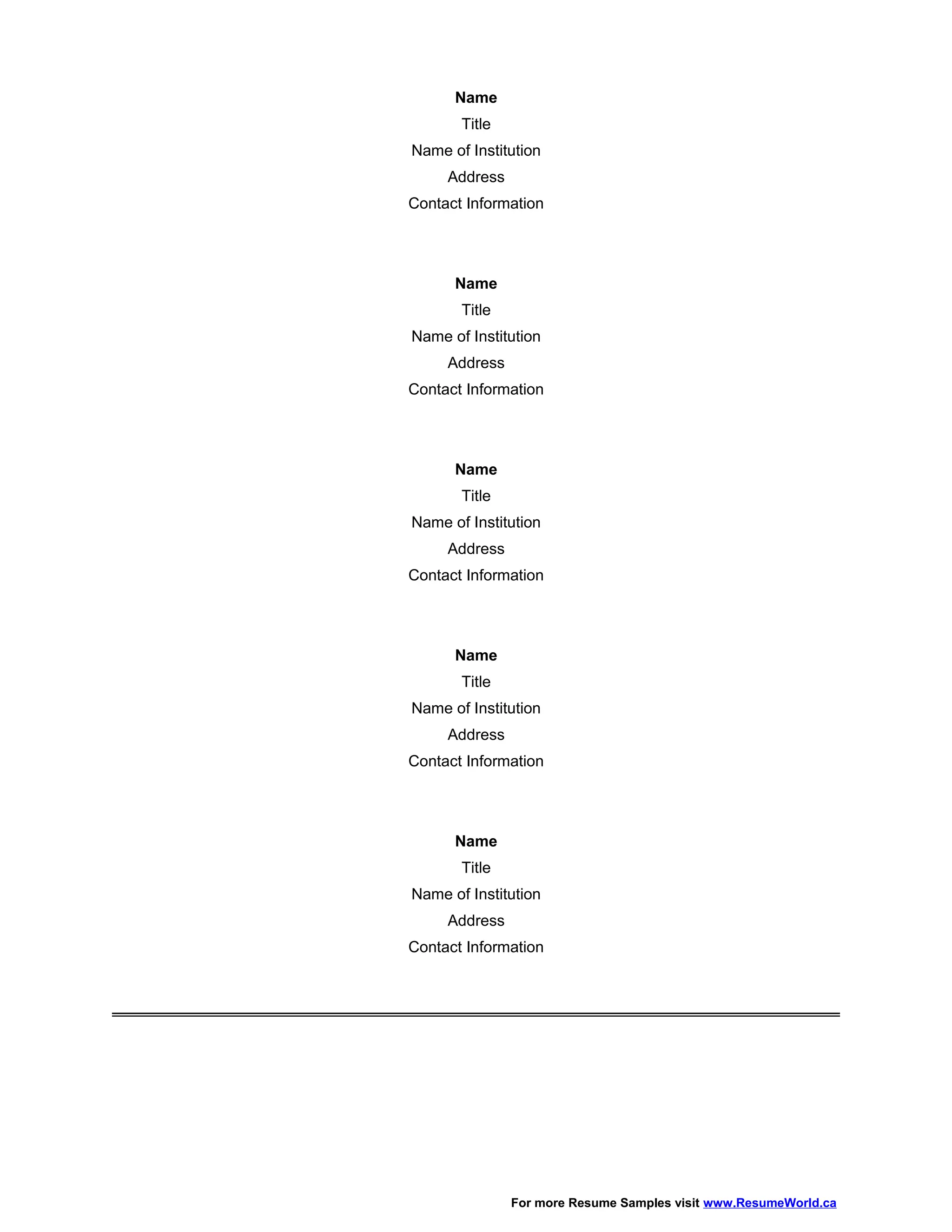 Cv templates-curriculum-vitae | DOC