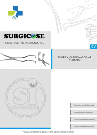 THORAX, CARDIOVASCULAR SURGERY [SURGICOSE] | PDF