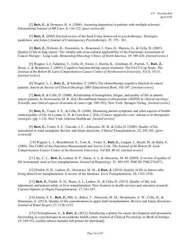 Cv Zeeshan Butt Phd April 18