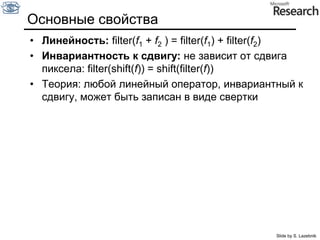 Нелинейная коррекцияНелинейнаякомпенсация недостаточной контрастностиЧасто применяемые функции:Гамма-коррекция