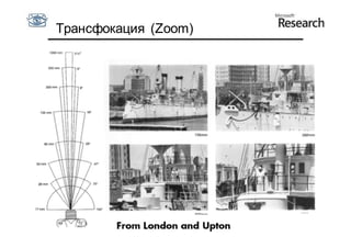 Трансфокация (Zoom)
 