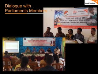 ٠ 68 ٠ CP V1
Dialogue with
Parliaments Members
 