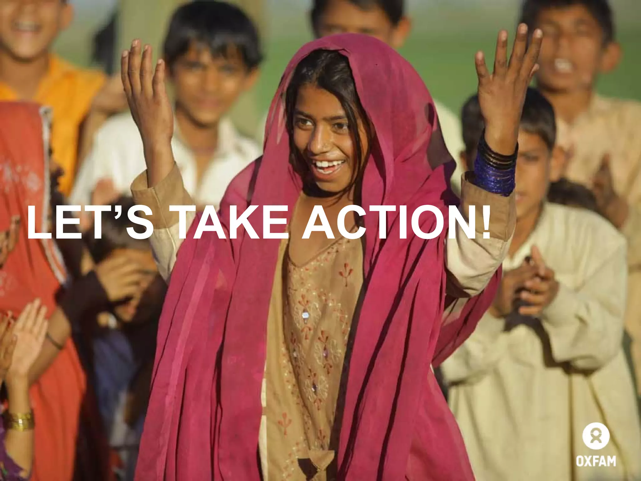 LET’S TAKE ACTION!

 